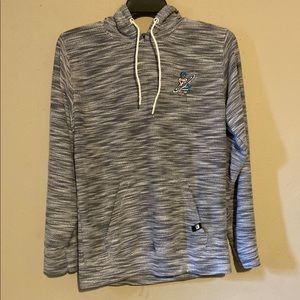 Gray Hooded Men's Shirt